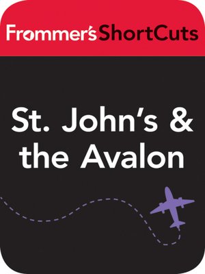 cover image of St. John's and the Avalon Peninsula
